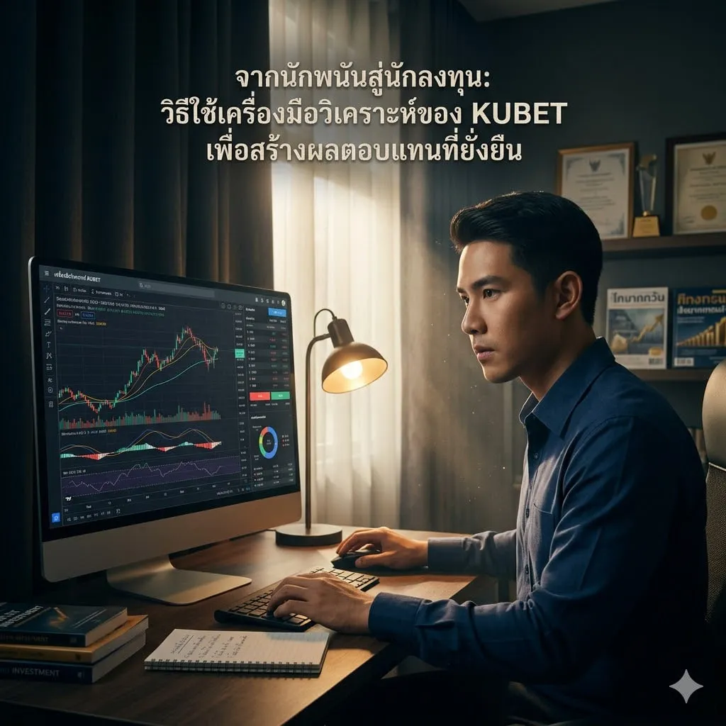 จากนักพนันสู่นักลงทุน: วิธีใช้เครื่องมือวิเคราะห์ของ KUBET เพื่อสร้างผลตอบแทนที่ยั่งยืน
